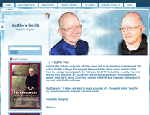 Tablet Screenshot of matthewinspires.co.uk